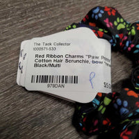 "Paw Prints" Cotton Hair Scrunchie *new
