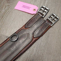 Lg Belly Girth, x2 LONG els, 2 D's, Caribiner *older, gc, faded, clean, dirty seams, scrapes, elastic, stains
