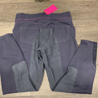 Full Seat Breeches *vgc, mnr dirt?stains, mnr rubs & pills & undone seam stitching
