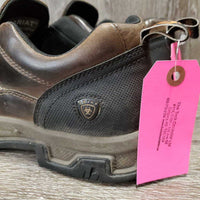 Rockwood Leather Slip On Shoes *gc, mnr dirt/hair insoles, scuffs, sm paint stains
