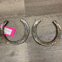 Toe & Heel Horse Shoes *gc, rusty, tape, residue, clean
