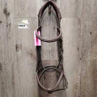 FS Rsd Anatomical Monocrown Bridle, detach flash *gc, stains, residue, stiff, dirt
