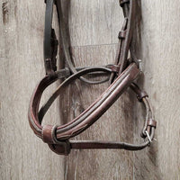 FS Rsd Anatomical Monocrown Bridle, detach flash *gc, stains, residue, stiff, dirt
