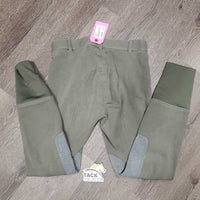 Hvy Cotton Breeches *gc, mnr hair, faded, mnr holes
