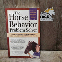 The Horse Behavior Problem Solver by Jessica Jahiel *vgc, mnr dirt & edge rubs
