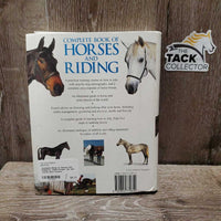 Complete Book of Horses and Riding by Judith Draper *gc, mnr stains, bent corners