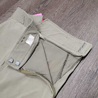 Side Zip Breeches *gc, faded, stains, pills, older, rubs
