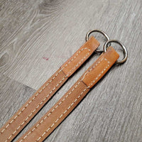 Thick Flat Wide Western Running Martingale Attachment, snap *vgc, mnr dirt, slices, discolor
