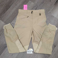 Ribbed Breeches *gc/fair, stains, older, frayed ankle edges, rubs, pills, knees: v.pilly
