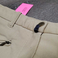 Ribbed Breeches *gc/fair, stains, older, frayed ankle edges, rubs, pills, knees: v.pilly
