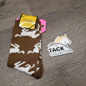 Pr "Running Horses" Socks, bag *new