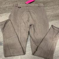 JUNIORS Euroseat Breeches *gc, faded, rubs, pills, fuzzy
