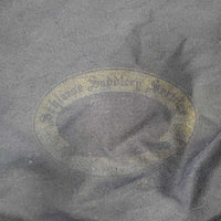 Cotton Saddle Cover *gc, faded, rubs, pills, v.faded logo, stretched out elastic, mnr hair
