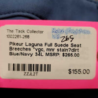 Full Suede Seat Breeches *vgc, mnr stain?dirt
