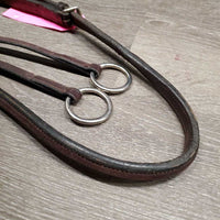 Wide Rsd Running Martingale, stopper *vgc, mnr dirt, twist & rubs, cracks
