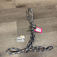 Thick Loose Nylon Rope Halter *gc, stains, mnr snags & loose threads
