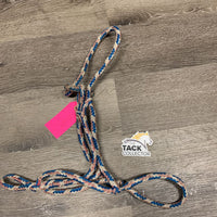 Thick Loose Nylon Rope Halter *gc, stains, mnr snags & loose threads
