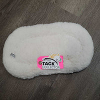 Padded Fleece Wither Pad *gc, older, hairy, mnr stains, clean
