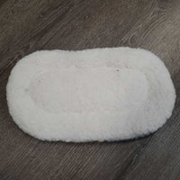 Padded Fleece Wither Pad *gc, older, hairy, mnr stains, clean