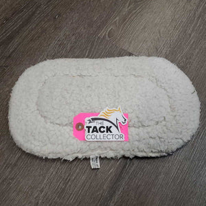 Padded Fleece Wither Pad *older, fair, clumpy, hairy, clean, thin spots, dingy