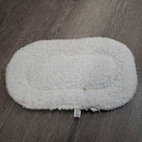 Padded Fleece Wither Pad *older, fair, clumpy, hairy, clean, thin spots, dingy
