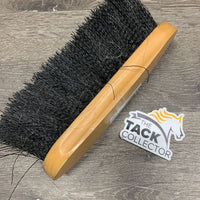 Dandy Brush *gc, hairy, squished, curled & bent bristles, dirt
