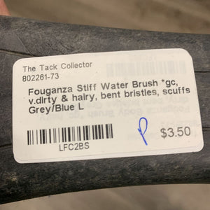 Stiff Water Brush *gc, v.dirty & hairy, bent bristles, scuffs