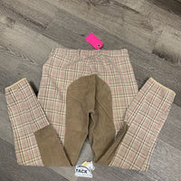 Full Seat Hvy Cotton Breeches *vgc, older, rubbed/pilly seat
