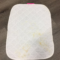 1 Thin Cotton Leg Quilt *gc, clean, v.mnr unstitched seams, pilly, puckers, stains

