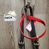 Biothane Halter Bridle, 2 snap cheeks *xc, v.mnr dirt, v.large browband loops
