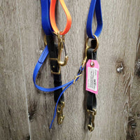 Biothane Halter-Bridle, 2 snap cheeks, Breastcollar *vgc, clean, mnr oxidized & residue, discolored/stains
