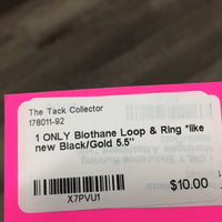 1 ONLY Biothane Loop & Ring *like new
