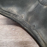 Open Front & Hind Boots, velcro *gc/fair, faded, residue, clean, v.scraped, holey edges, 1 squished, stains
