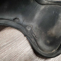 Open Front & Hind Boots, velcro *gc/fair, faded, residue, clean, v.scraped, holey edges, 1 squished, stains
