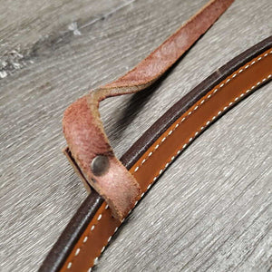 Basket Weave Leather Tie Down Noseband *like new