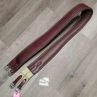 Padded Leather Girth, 1x els *like new, clean, v.mnr scratches & rubs