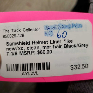 Helmet Liner *like new/xc, clean, mnr hair