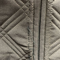 Quilt Jacket, "CEDL Champion" *xc, vmnr dirt, undone seam stitching
