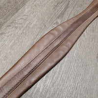 Vinyl - Leather Thin Girth, 1x Elastic *vgc, mnr dirty seams, rubs & stains, stiff
