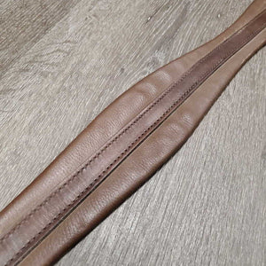 Vinyl - Leather Thin Girth, 1x Elastic *vgc, mnr dirty seams, rubs & stains, stiff