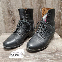 Paddock Boots, laces *vgc, NO insoles & Heels, clean, scuffs, older
