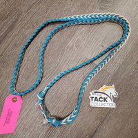 Braided Paracord String Neck Rope *gc, dirt, rough clamp/joint, stains
