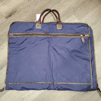 Hvy Fold Up Garment Bag, handles *gc, older, v.peeled edges
