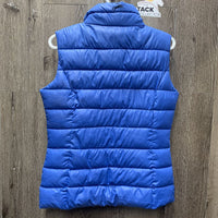 Puffy Quilt Vest, zipper *vgc
