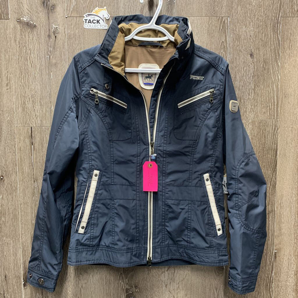 Jacket, zipper, collar snap hood *xc, mnr dirt edges, wpf