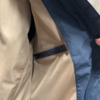 Jacket, zipper, collar snap hood *xc, mnr dirt edges, wpf
