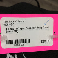 4 Polo Wraps "Loetis", bag *new
