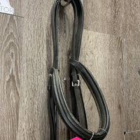 Soft Rsd/Padded Bridle, Buckles, Cotton Web Reins *NO Flash, gc, dirt, rubs, scuffs, film, faded, creased, chewed/bent edge
