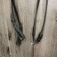 Soft Rsd/Padded Bridle, Buckles, Cotton Web Reins *NO Flash, gc, dirt, rubs, scuffs, film, faded, creased, chewed/bent edge
