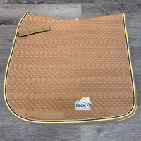 Quilt Jumper Saddle Pad, tabs *gc, clean, v.pilly, faded
